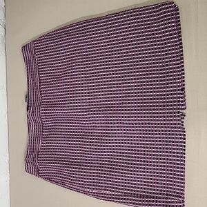 Ann Taylor Size 8P Plaid 100% Cotton